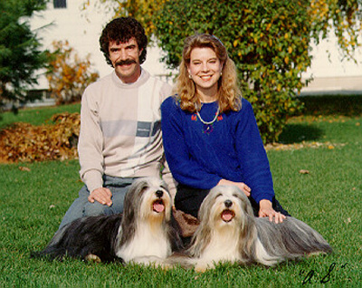 Merv and Cathy with Corrie and Chelsea